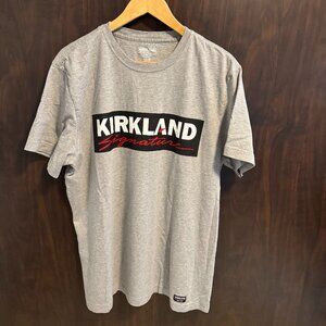 Kirkland Signature Costco, Grey T-Shirt, Ladies XL, Mens L